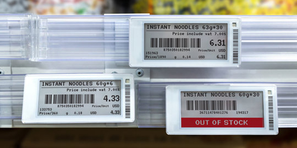 Image of Electronic Shelf Labels (ESL)